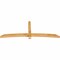 Ekena Millwork Bellingham Rough Sawn Timber Gable Bracket, Western Red Cedar, 96"W x 36"H x 4"D x 4"F, 9/12 Pitch GBW096X36X0404BEL00RWR - alternate 5